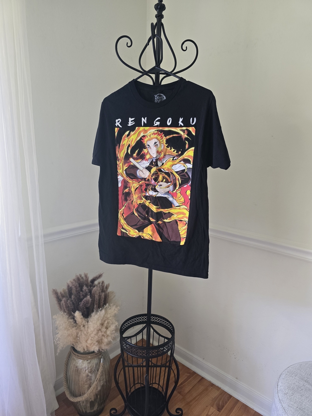 Rengoku Graphic Short Sleeve Tee - Black